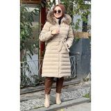 Womanıa Ibıza Mont 18269 Kadife Bej - 36