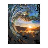 wombhobby Rio De Jenario Sayılarla Boyama Seti 80x100 Cm Çerçeveli (Kasnağa ) Gerili