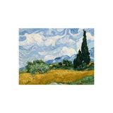 wombhobby Van Gogh Buğday Tarlası Sayılarla Boyama Seti 50x65 Cm Çerçeveli (Kasnağa ) Gerili