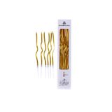 women 's heart GOLD KIVRIMLI PASTA MUMU 6'LI