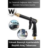 Wonara Deluxe Yüksek Güçlü Basınçlı Ayarlanabilir Başlıklı Çok Fonksiyonlu Araç Halı Yıkama Tabancası - 0 - Siyah