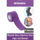 Wonara Geniş Boyutlu Hızlı Sonuç Veren Kas Eklem Bel Bacak Sırt Omuz Kalça Sporcu Ağrı Kesici Isıl Bandı