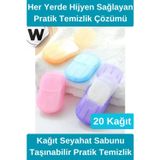 Wonara #KağıtSabun Özel Üretim Kağıt Seyahat Sabunu Kamp Outdoor Hijyenik Taşınabilir Pratik Temizlik Yapra