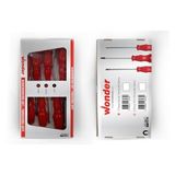 Wonder 6 Parça Torx Tornavida Takımı, Kırmızı Saplı Tornavida Seti