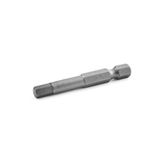 Wonder Allen Hex Bits Uç, H4 x 50mm, Altıgen Tornavida Ucu
