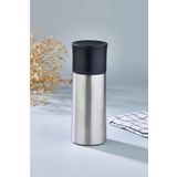 Wonder Paslanmaz Çelik Black 300 ml Kitchen Piknik Kamp Okul Servis ve Ikram Için Su Meşrubat Çay Termos