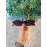 Wonderful Bordo Cat Eye Güneş Gözlüğü