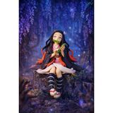 Wonderful Life Demon Slayer Nezuko Figür Oturan Kamado Nezuko Anime Koleksiyonluk Dekor Biblo 8 cm
