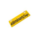 wonderlike Eliminen Dayı Yazılı Sarı Dekor Plaka Vantuzlu Cam Süsü