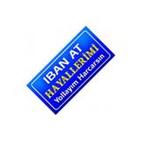 wonderlike İban At Hayallerimi Yazılı Sök-Tak-Pratik Dekor Plaka