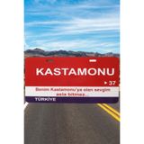 wonderlike Kastamonu Yazılı Dekor plaka- Sarı Renk Araç İçi Cam Süsü ve Ofis Aksesuarı Hediyelik Levha