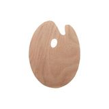 Wonderlike Oval MDF Palet 29x40cm Resim Paleti, P102213S9499