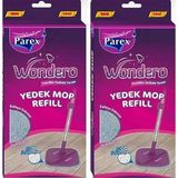 Wondero Otomatik Temizlik Seti Yedek Mop 2li Avantaj Paketi, , Gri, 15CM