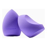 Wonderskin Curve Blender Ergonomik Kavisli Lateks Içermeyen Makyaj Süngeri - Mor