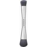 Wonderskin Dual-Ended Blush & Contour Brush Çift Uçlu Allık ve Kontür Fırçası - Gri
