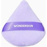 Wonderskin Fyp Üçgen Kadife Makyaj Pudra Pufu - Mor