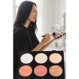 Wonderway 6'Lı Highlighter & Allık Paleti Çok Renkli