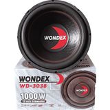 Wondex 1000W 350RMS 30CM Bass Subwoofer Profesyonel Hoparlör (Türkiye Üretim)