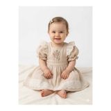 WONDRESS BABY Matmazel Kız Bebek Elbise Vintage Şıklığı.