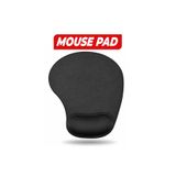 Wonkey Bilek Destekli Mouse Pad, Memory Foam Hafızalı Süngerli Ergonomik Fare Altlığı, Visco Foam Kaymaz Tabanlı Mousepad, Ofis, Bilgisayar ve Laptop Kullanımına Uygun Masa Pedi