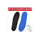 Wonkey Bot Tabanlığı, İş Ayakkabısı Tabanlığı, Geniş Kalıp Büyük Numara Ayakkabı İç Tabanlık, Asker Polis için Bot Tabanlık , Yumuşak ve Rahat Ayak Destek Pedi | 41-46 Numara