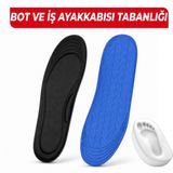 WONKEY - Bot Tabanlığı, İş Ayakkabısı Tabanlığı, Geniş Kalıp Büyük Numara Ayakkabı İçi Tabanlık, Asker Polis Botları için Memory Foam Tabanlık, Ayakkabı Keçesi, Hafızalı Bot Tabanlık