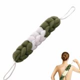WONKEY - Uzun Esnek Duş Lifi, Sırt Ovma Kesesi, Yumuşak Banyo Lifi, Ovma Süngeri, Kadınlar ve Erkekler için Sırt Ovma için Kese, Peeling ve Hamam Kesesi (1 Adet)