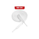 Wonkey Yassı Sneakers Spor Ayakkabı Bağcığı, Düz Bağcık, Yüksek Kaliteli Bağ, Spor Ayakkabılar için Bağcık- 150 CM - (1 Çift)