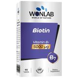 Wonlab Biotin 5000 Mg 90 Tablet