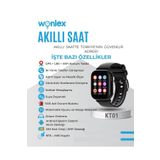wonlex Akıllı Çocuk Saati Sim Kartlı 4G Görüntülü Arama Su Geçirmez GPS Tam Konumlu Wifi KT01