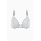 wonna lingerie güngören2565 Tül Detaylı Sütyen - Dolgusuz, Kapsız - Fashion - 2565 - Ekru