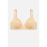 wonna lingerie güngören2820/ Lazer Kesim Dikişsiz Push Up Sütyen - 2820 - Ten