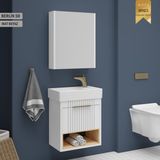 Wons Berlin 50 cm Beyaz Banyo Dolabı