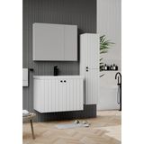 Wons Paris 80 cm Beyaz Banyo Dolabı
