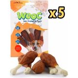 Wooc 5x80 gr Tavuk But Köpek Ödül Maması