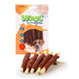Wooc Duck Bleached Rawhide Stick Ördek Etli 80 gr Köpek Ödülü