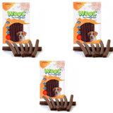 Wooc Kuzu Etli Çubuk 3x80 gr Köpek Ödül Maması