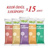 Wooc Lollipop Kedi Ödül Maması 1,4 Gr*15 Adet