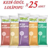 Wooc Lollipop Kedi Ödül Maması 1,4 Gr*25 Adet