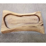Wood Askania Zeytin Ağacından Dekoratif Ahşap Çerezlik / Kahvaltılık - 1 Adet