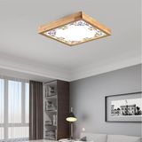 Wood Design World Ahşap Çerçeve Tavan LED Aydınlatma ( Yeni ) - beyaz