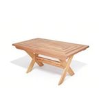 Wood Garden Albatros Açilir Masa 100x200 +50 +50 Tik