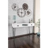 Wood House-Ela Dresuar-Beyaz Beyaz