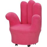 Wood House KT-5001 Parmak Pembe Koltuk