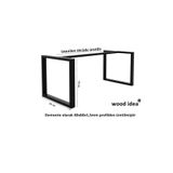 Wood İdea Premium Metal Salon Yemek Masa Ayağı
