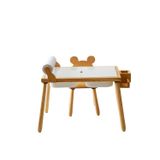 Wood & Joy Ahşap Duyusal Çocuk Aktivite Masası+1 Sandalye Seti (Rulo Kağıt Hediyeli)