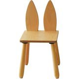 Wood & Joy Doğal Ahşap Renkli Çocuk Sandalye Tilki - Bej
