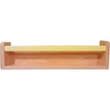 Wood & Joy Duvar Montessori Kitaplık - Sarı