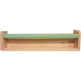 Wood & Joy Duvar Montessori Kitaplık - Yeşil