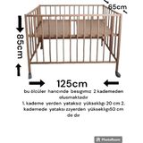 Wood Master %100 Ahsap Gurgen Beşik Anne yani Yeni Doğan
